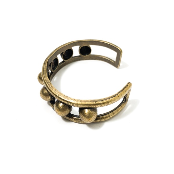 Vanessa Mooney Out All Night Cuff in Brass - Picture 4 of 4